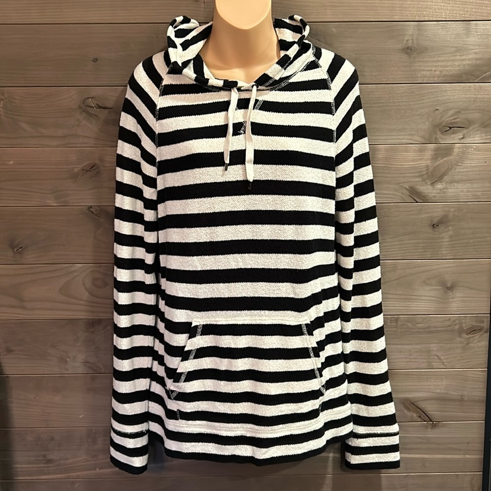 Woman’s J. Crew Women's Terry Pullover Hoodie Top